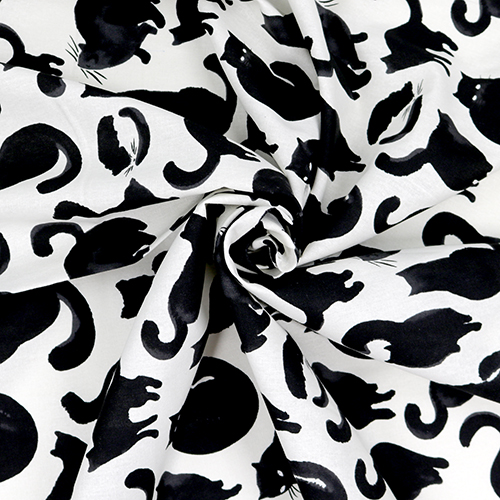 Grands Chats de Calligraphie Japonaise à l'Encre 2