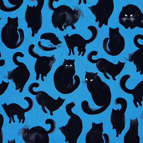Grandes Gatos de Caligrafía Japonesa en Tinta