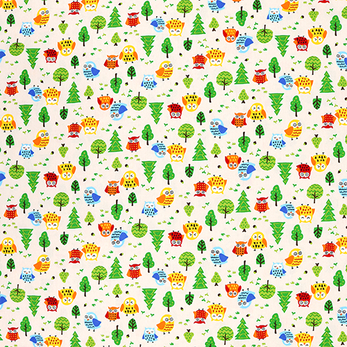 Owls Trees Colour Pop Woodland 4