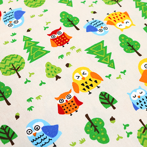 Owls Trees Colour Pop Woodland 5