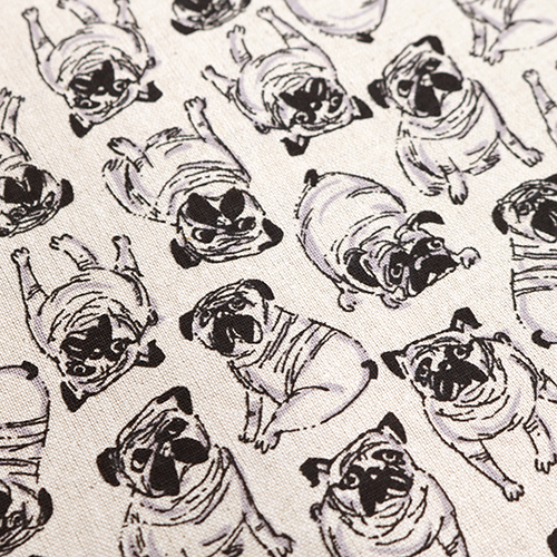 Lustige Skizzierte Pug-Hunde Illustrationen 5