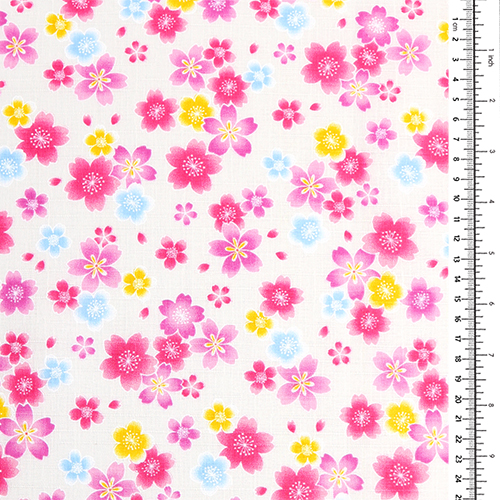 Pétales De Sakura Éparpillés Jolis Et Colorés 1