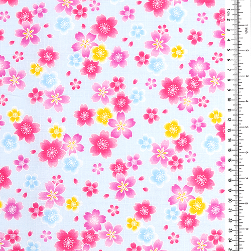 Verstreute Hübsche Bunte Sakura Blüte 1
