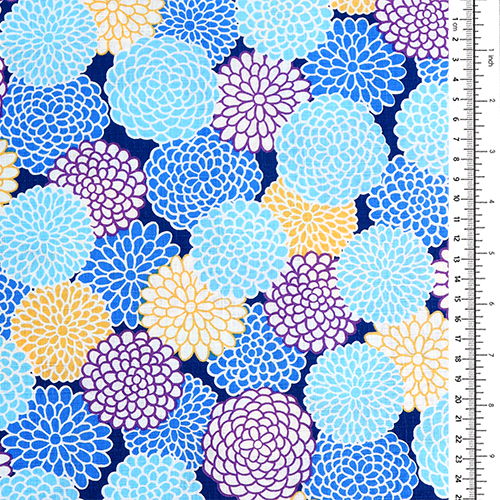 Têtes De Fleurs De Chrysanthème Stylisées 1