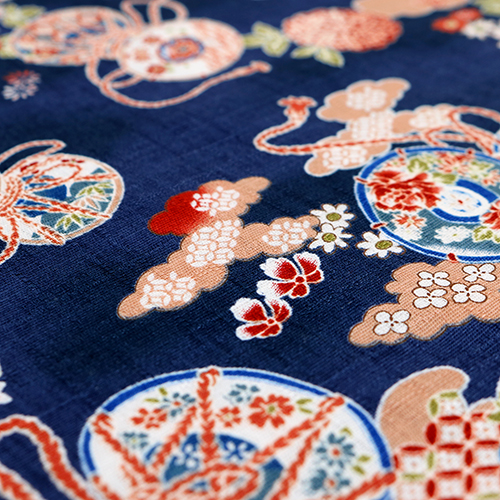 Traditionelle Tsuzumi-Trommeln Mit Blumenmuster 5
