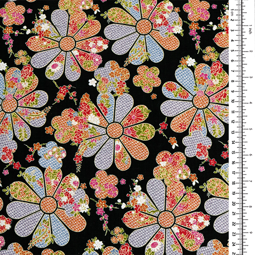 Fleurs À Motif De Points Shibori 1