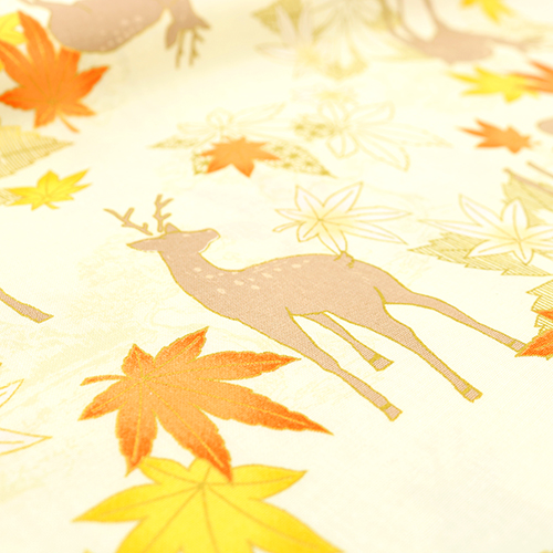 Cerfs Feuilles D'Érable D'Automne 5
