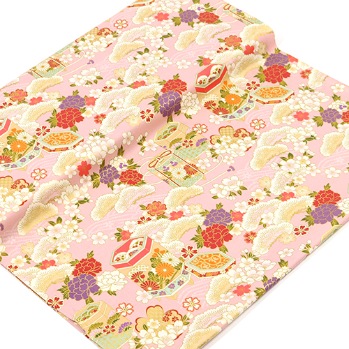 Scatola Bento floreale tradizionale Sakura Oro 3