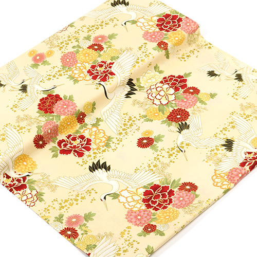 Crisantemi Peonia Gru Tsuru Oro 3