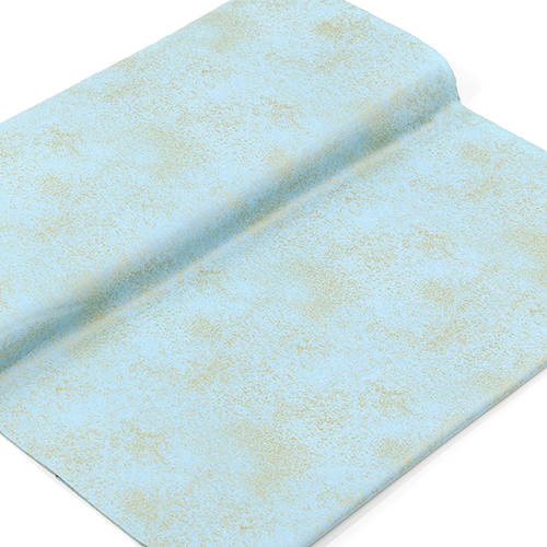 Bleu Œuf De Canard Or Métallique À Taches 3