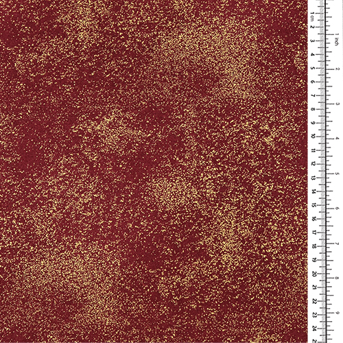 Bordeaux Or Métallique À Taches 1