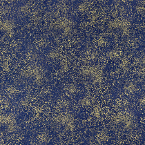 Bleu Marine Or Métallique À Taches 4