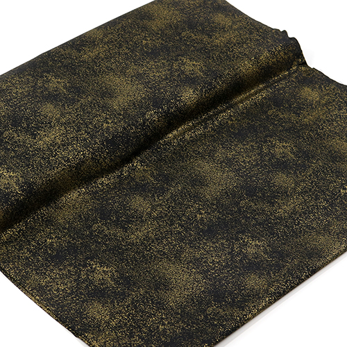 Noir Or Métallique À Taches 3