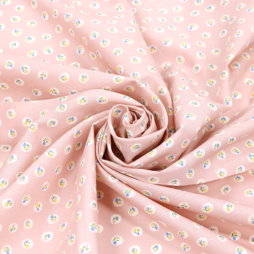 Delicate Polka Dots Filled Cottage Flowers 2