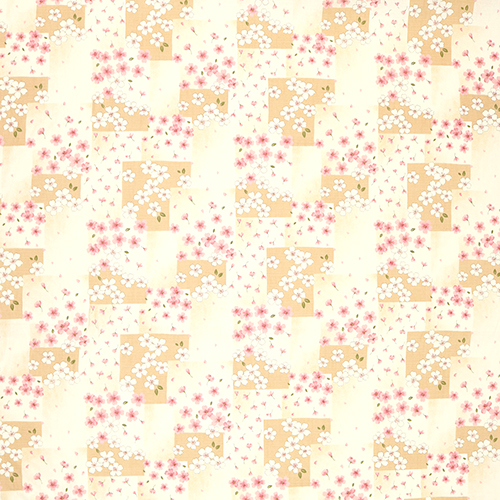 Carrés Patchwork Brise De Fleurs De Cerisier 4