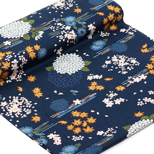 Ahornblätter Chrysantheme Sakura-Blütenblätter 3