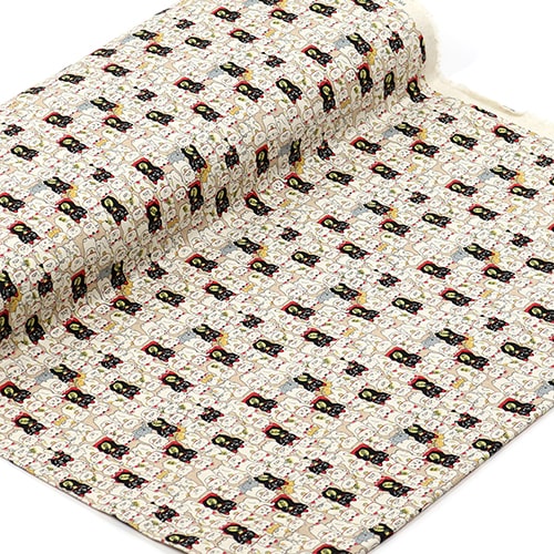 Maneki Neko Good Fortune Lucky Cats Beige 3