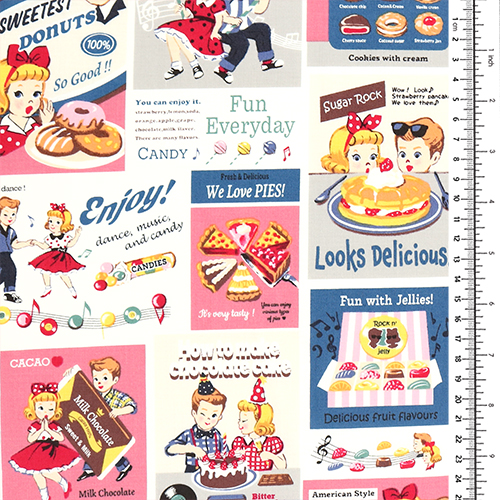 Bonbon Étiquette Rétro Américaine Sucre Cristallisé 1