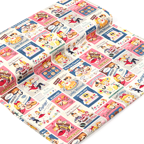 Bonbon Étiquette Rétro Américaine Sucre Cristallisé 3