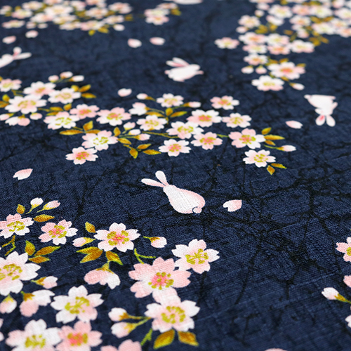 Coniglio Usagi su Ramo di Sakura Fiori di Ciliegio 5