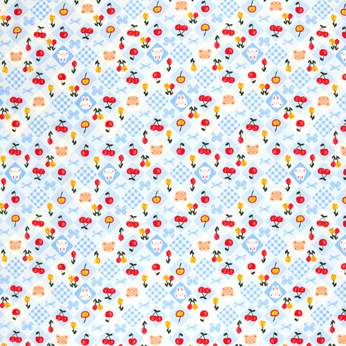 Animali Fiocchi A Quadretti Fiori Ciliegie 4