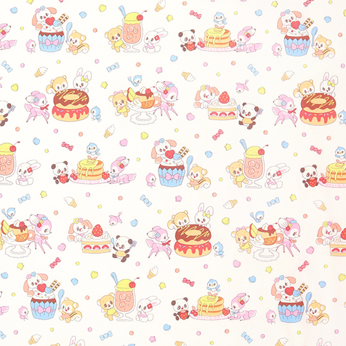 Animaux Rétro Vintage Mignons en Gâteaux Bonbons