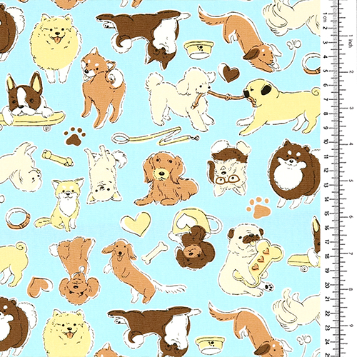 Niedlich Illustrierte Skizzen von Hundeaccessoires 1
