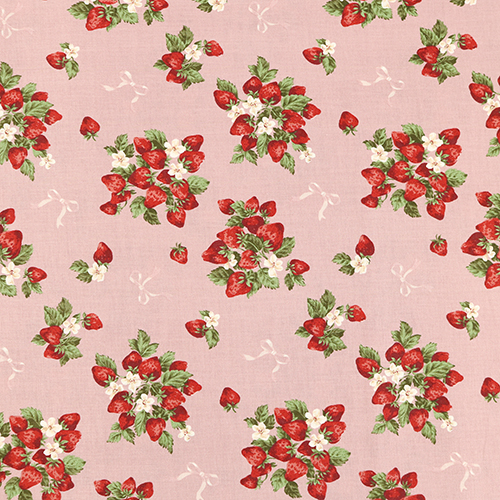 Frische Sommer-Erdbeersträußchen-Schleifen