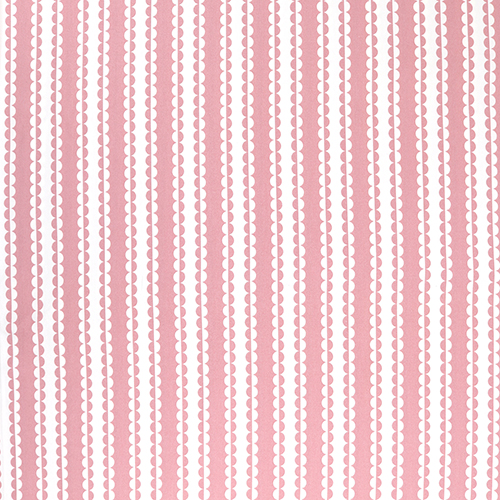 Cerchi su sfondo rosa e bianco, 100% Oxford in cotone, Tessuto giapponese, Onnela 4