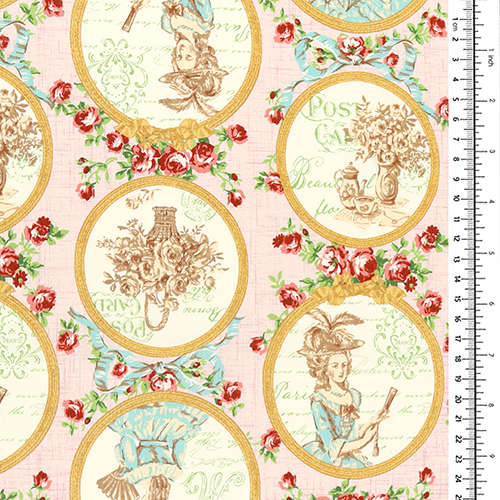 Marie Antoinette Antike Porträtrahmen 1