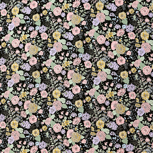 Fleurs Florales Pastel Illustrées Délicates