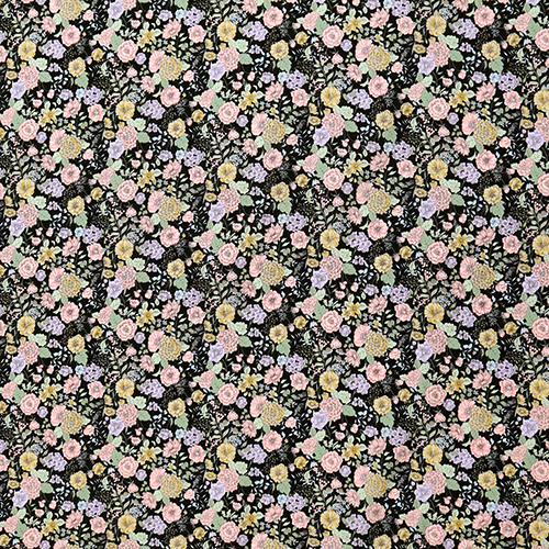 Zierliche Illustrierte Pastell Blumenblumen 4