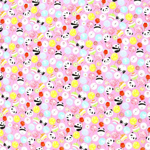 Panda-Zuckerwatte Se Leckereien Stoff von Japanese Indie