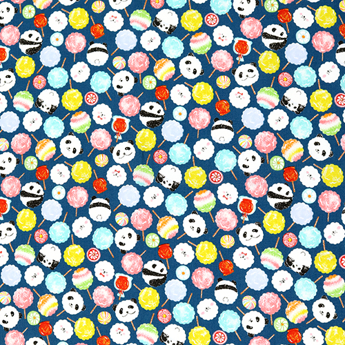 Panda Barbe À Papa Douces Friandises