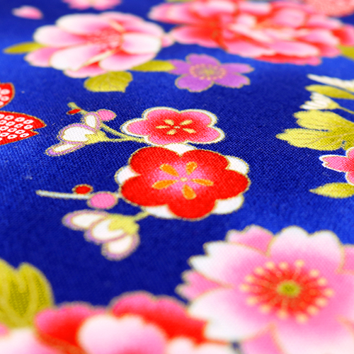 Japanisches Maru Blumen Gold 5