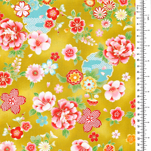 Flor Dorada Maru Japonesa 1