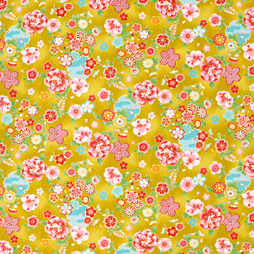 Flor Dorada Maru Japonesa 4