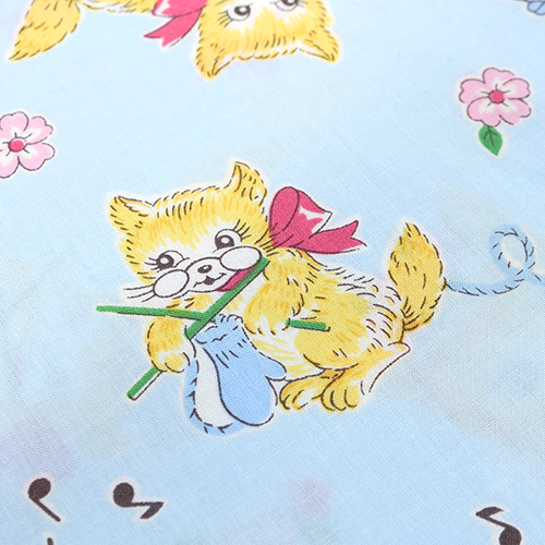 Vintage Retro Süße Katze im Korb 5