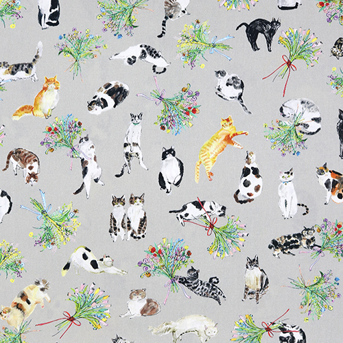 Fabulous Painted Cats Flower Bouquet