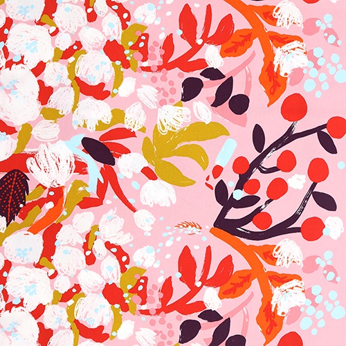 Le Printemps est Là Fleurs Peintes