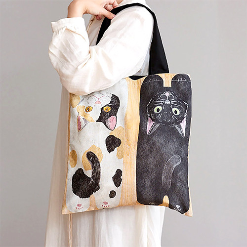 Cats Front and Back Wood Panel 2