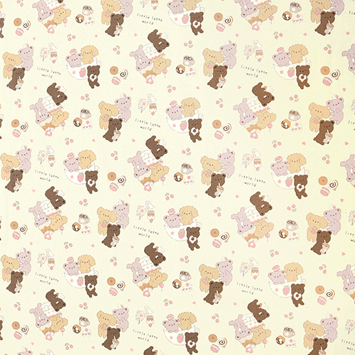Kleine Latte Welt Patisserie Bär Hund 4