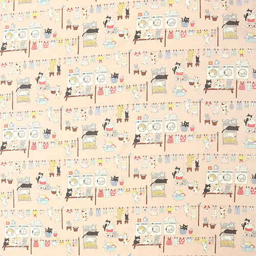 Funny Cats Laundry Washing Clothes 4