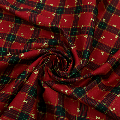 British Check Plaid Bow Ribbon 2