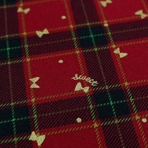 British Check Plaid Bow Ribbon 5