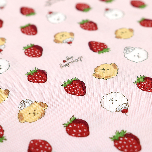 Chibi Bichon Dogs Cream Strawberry 5