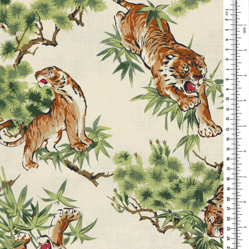 Todoroki Tigres R�dant Pins Bambou 1