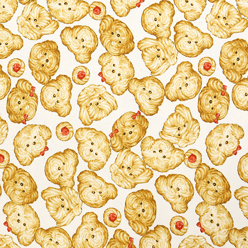 Galleta de Pan de Animal con Caras de Perro Lindas