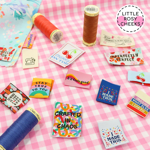 Le Bonheur Est Fait Main �tiquettes De Couture 2