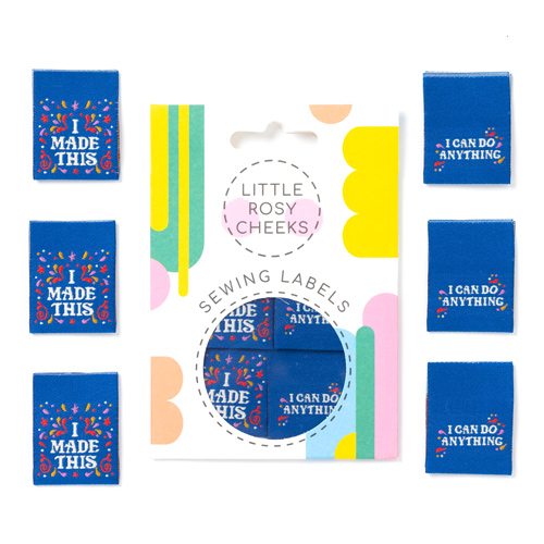 Ich Habe Das Gemacht Ich Kann Alles Tun 2.0 Blaue N&auml;hetiketten